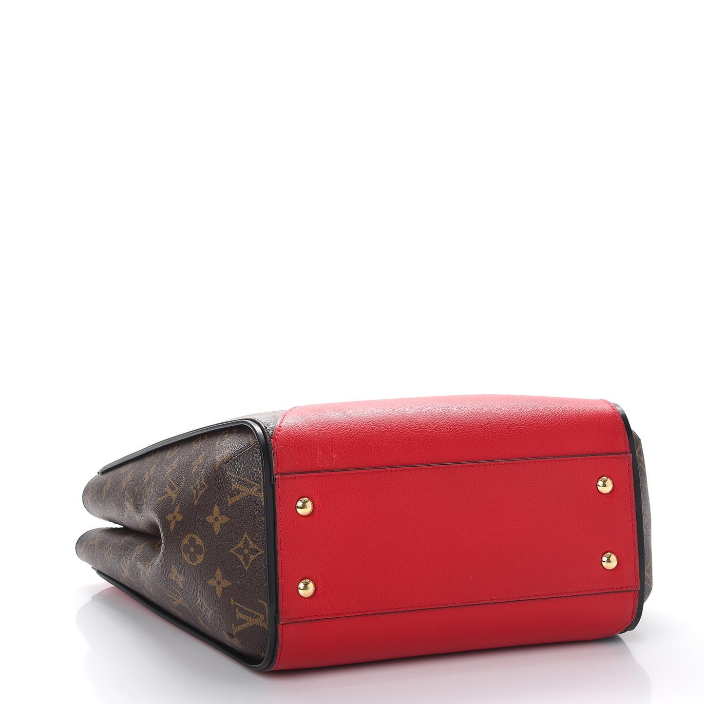 Calfskin Monogram Kimono Tote Cherry