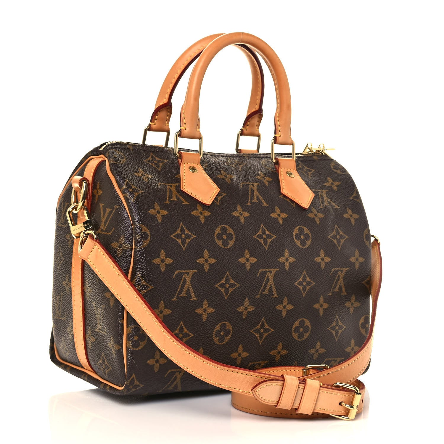 Louis Vuitton Monogram Speedy Bandouliere 25 3 of 19