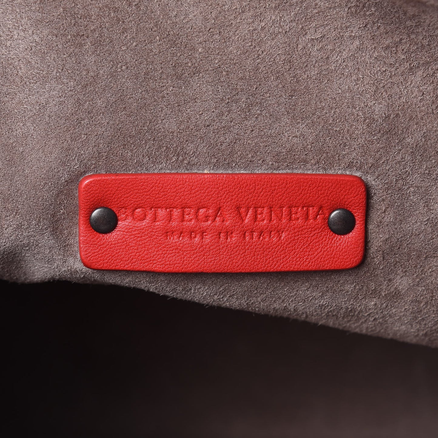 Nappa Intrecciato Small Shoulder Bag New Red
