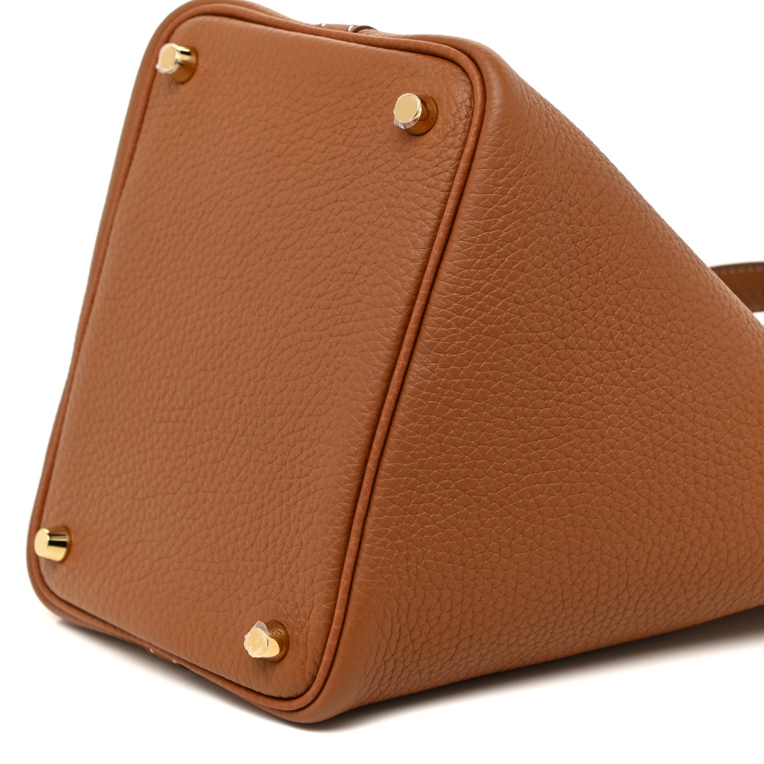 Hermes Taurillon Clemence Picotin Lock 18 PM Gold 8 of 9