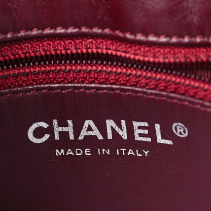 Chanel Caviar Large Half Moon Flap Red 6 of 8