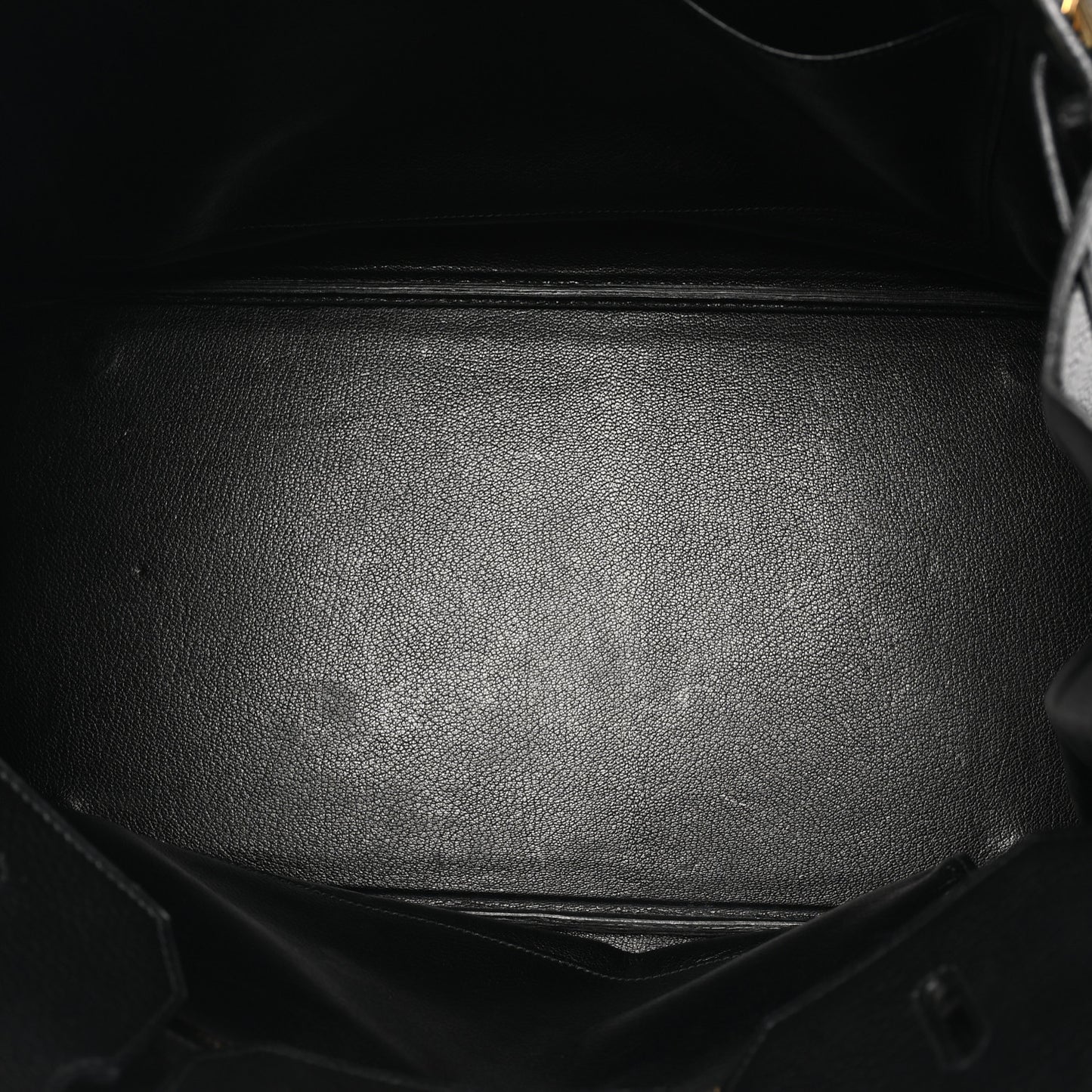 Togo Birkin 40 Black