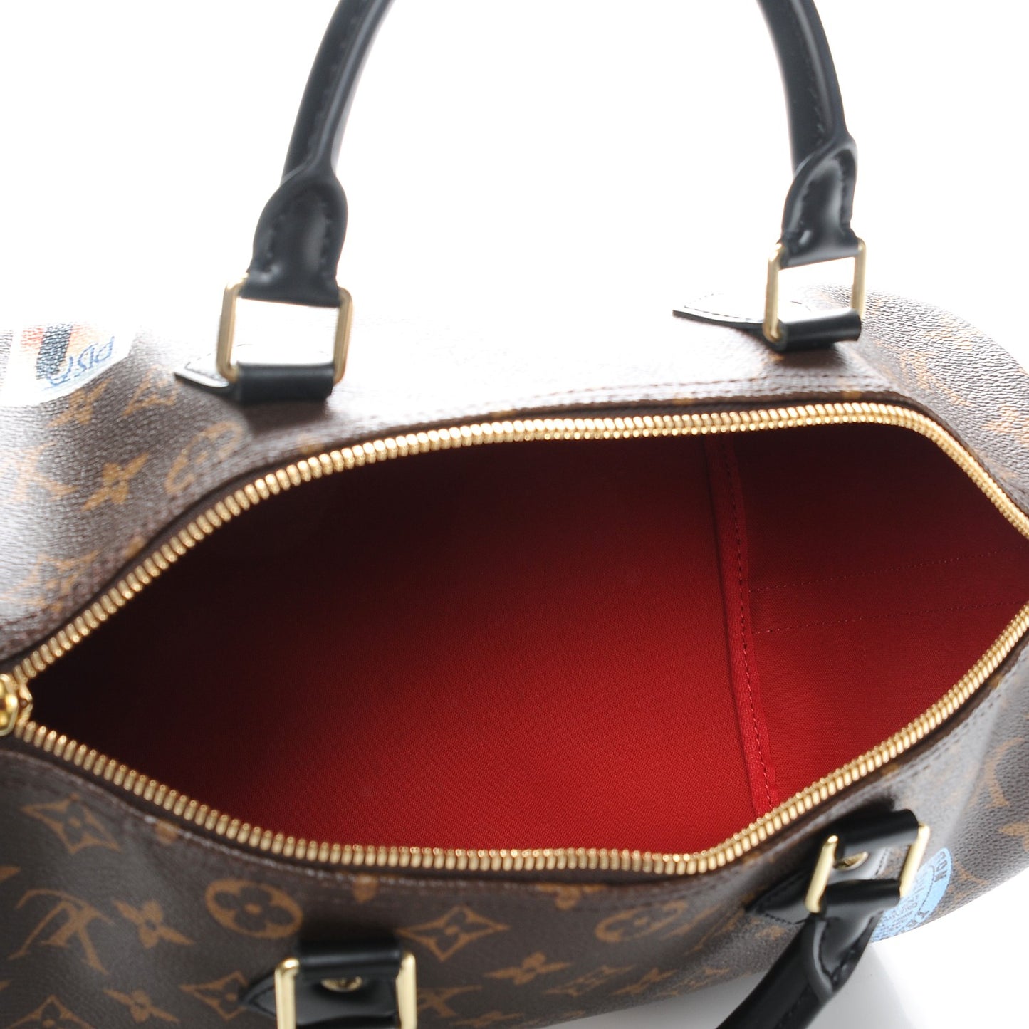 Monogram My World Tour Speedy Bandouliere 30 Black