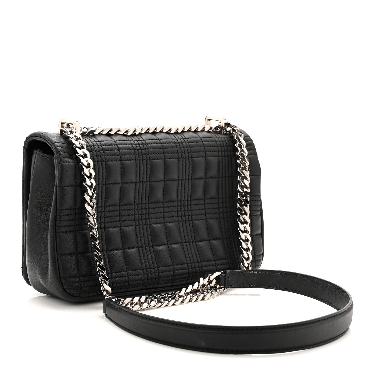 Burberry Lambskin Quilted Small Lola Bag Black 3 of 11