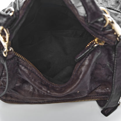 Givenchy Tumbled Sheepskin Small Pandora Charcoal 5 of 15