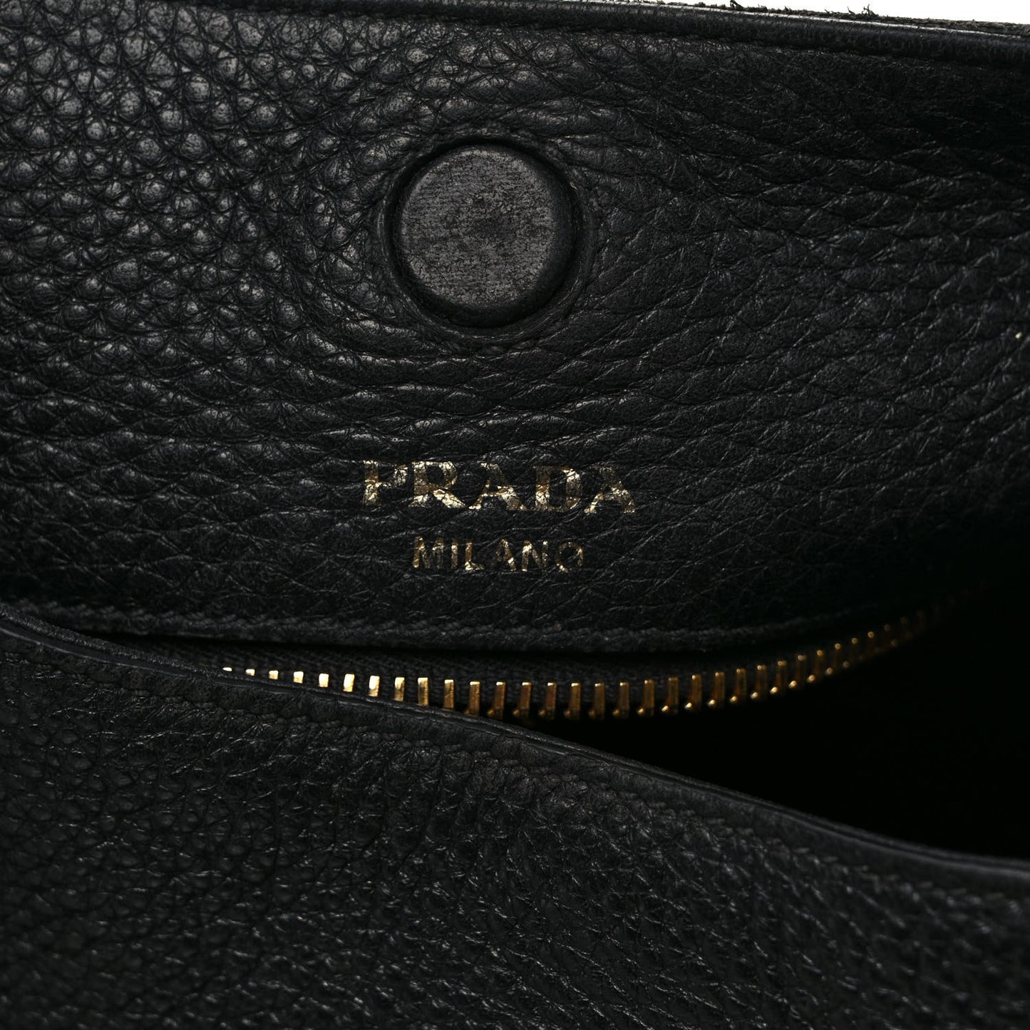 Vitello Daino Bag Black