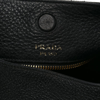 Prada Vitello Daino Bag Black 6 of 11