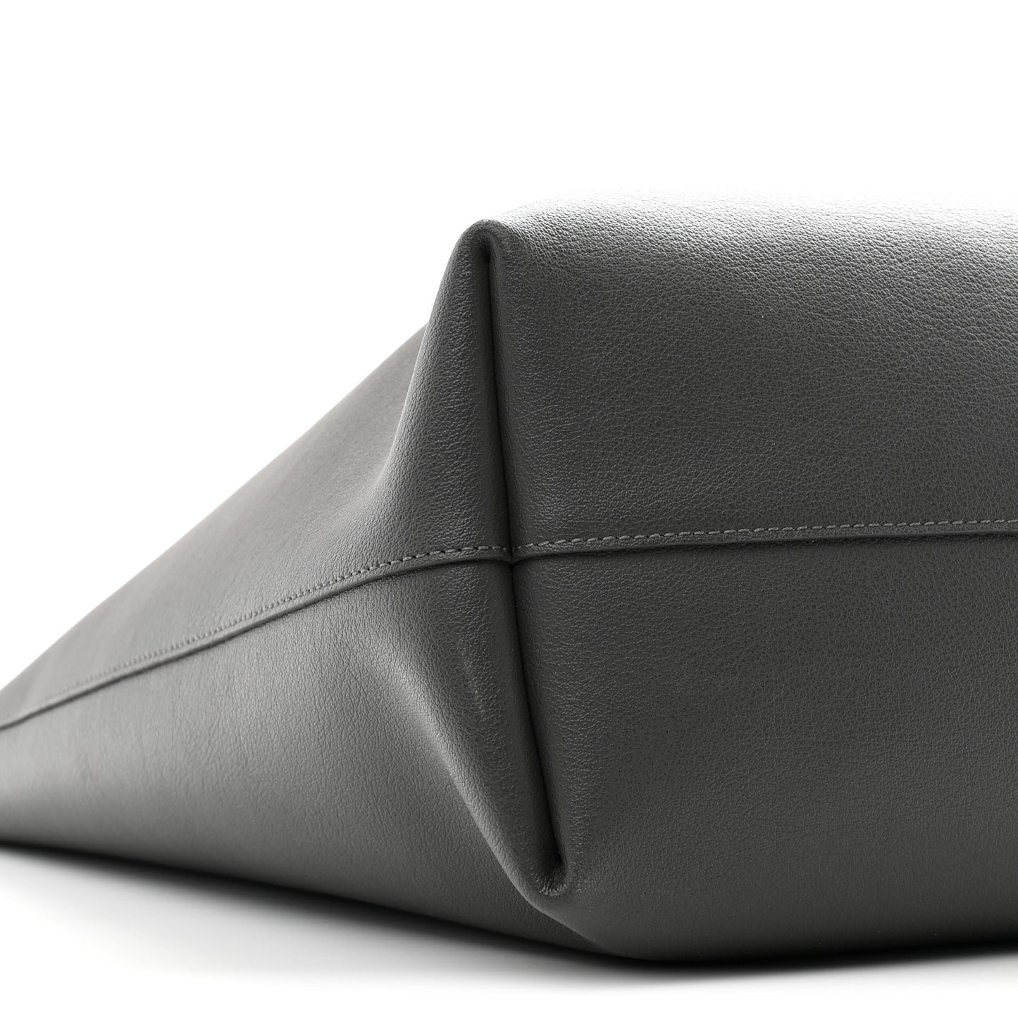 Calfskin Large Shopping Tote Storm