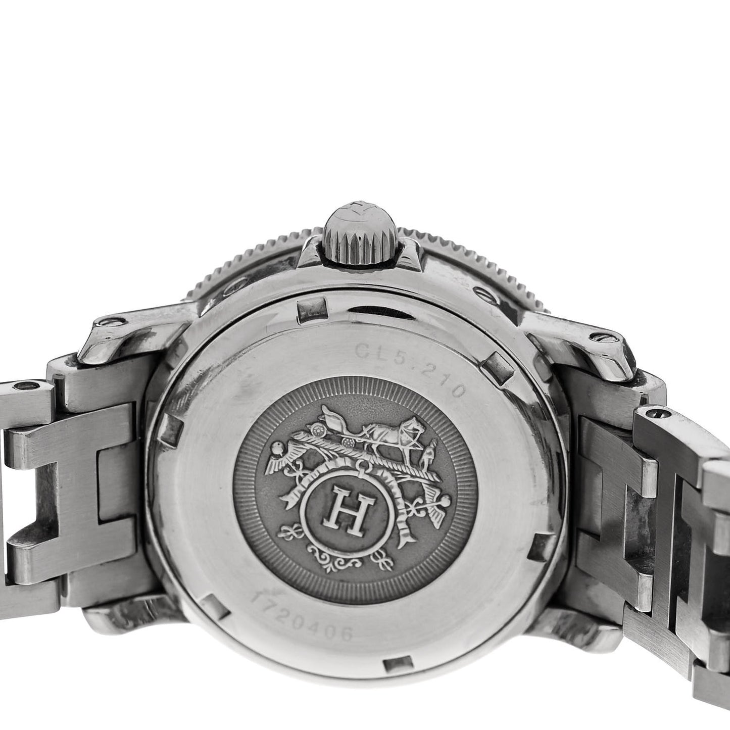 Stainless Steel 24mm Clipper Diver Quartz Watch White
