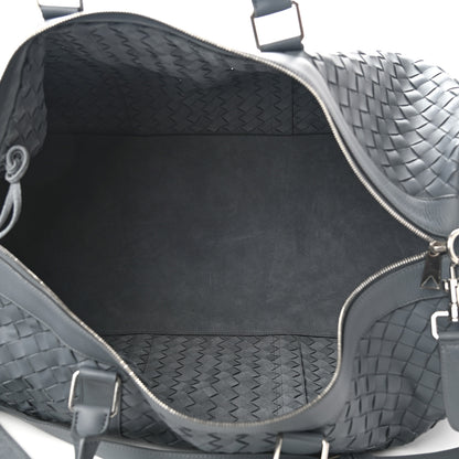 Bottega Veneta Nappa Intrecciato Large Holdall Duffel Grey 5 of 9