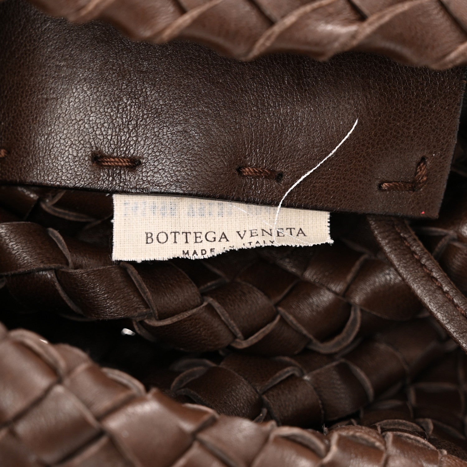 Bottega Veneta Nappa Intrecciato Mini Cabat Ebano 7 of 12