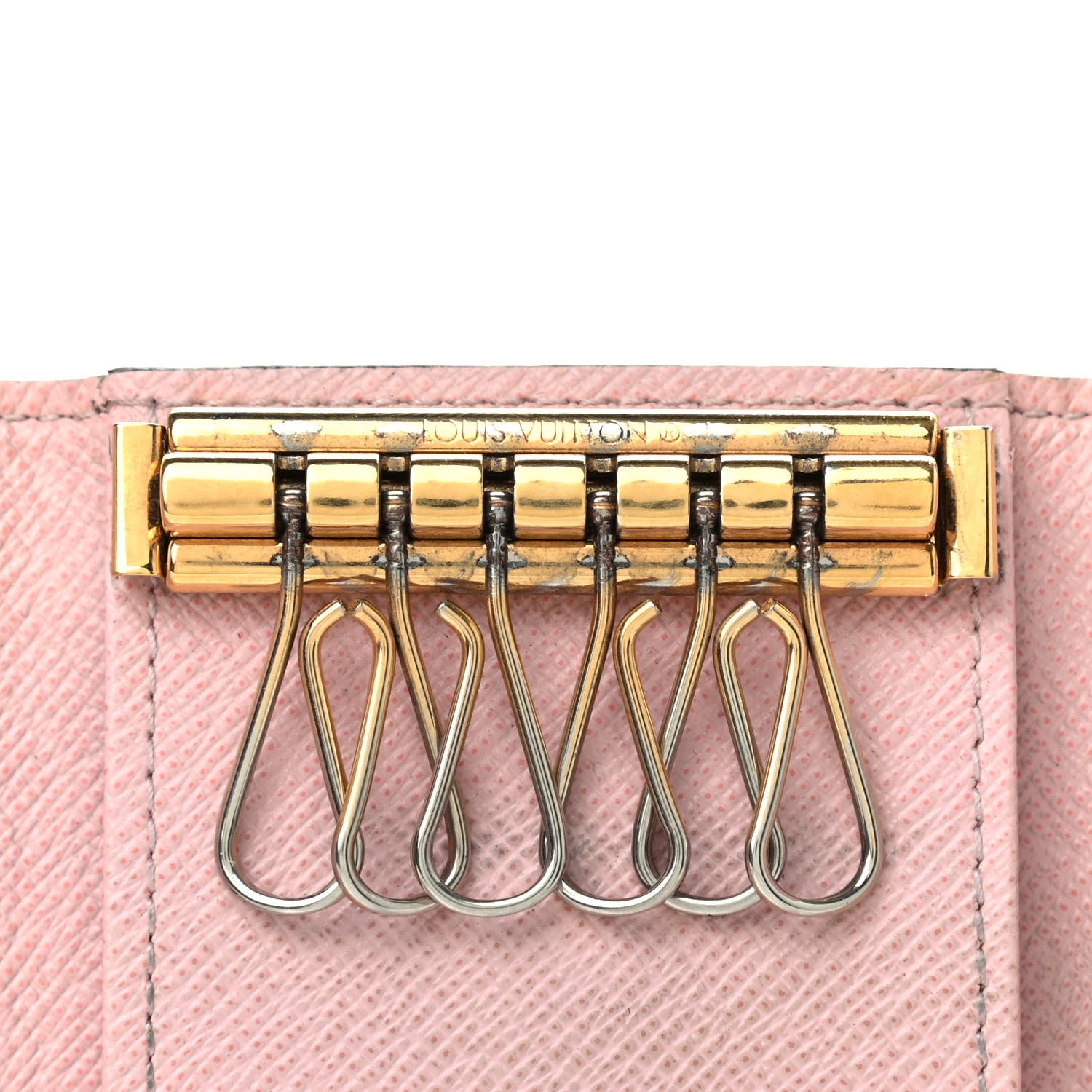 Louis Vuitton Monogram Multicles 6 Key Holder Rose Ballerine 10 of 11