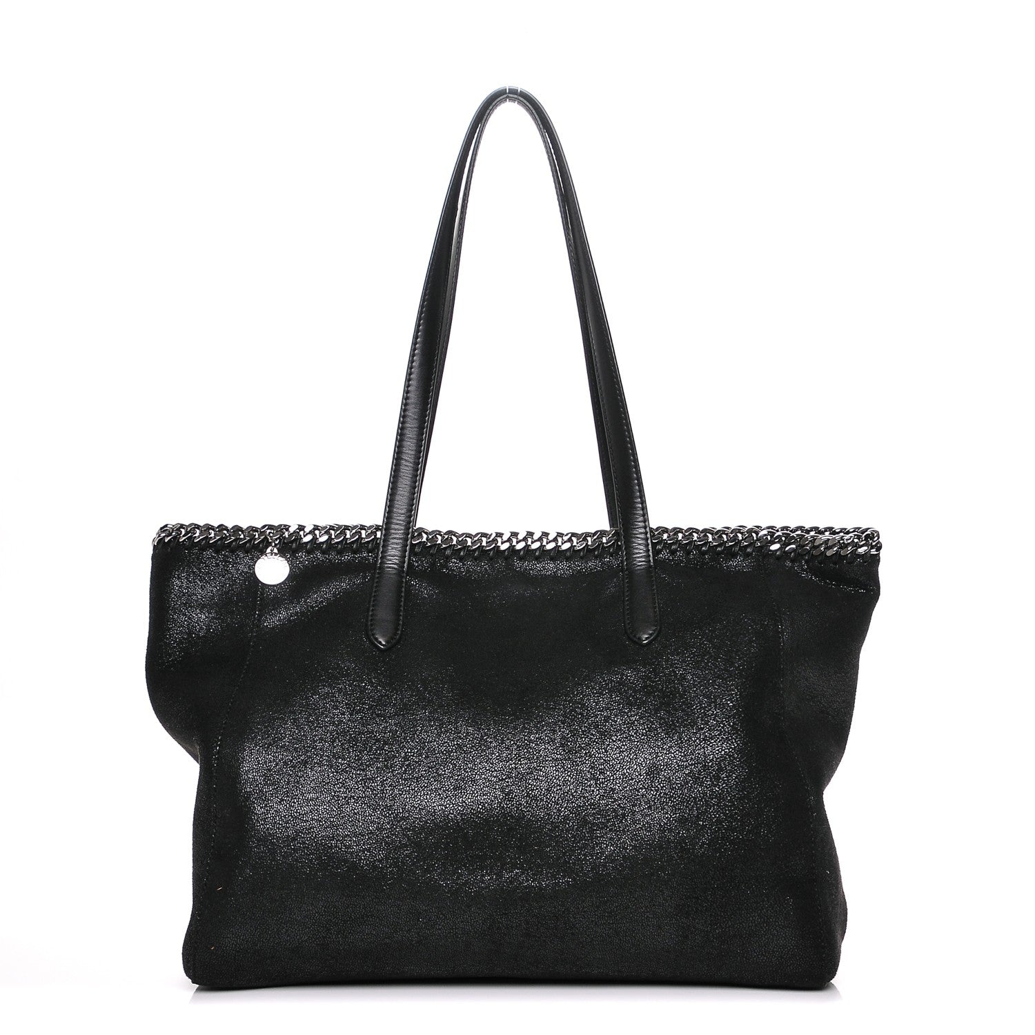 Stella McCartney Shaggy Deer Falabella East West Shopper Tote Black 1 of 6