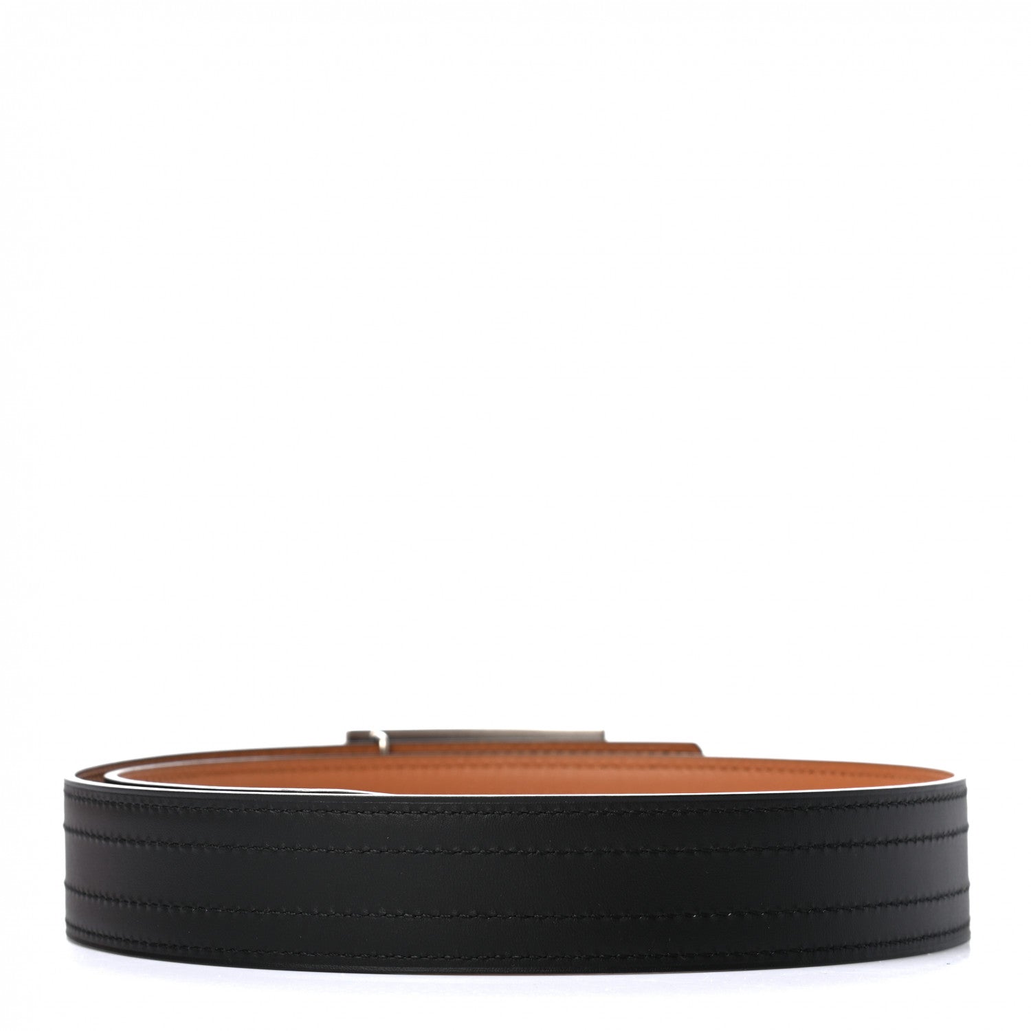 Hermes Swift 32mm Collier De Chien CDC Belt 75 Black Gold 2 of 5
