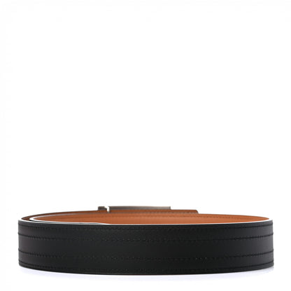 Hermes Swift 32mm Collier De Chien CDC Belt 75 Black Gold 2 of 5