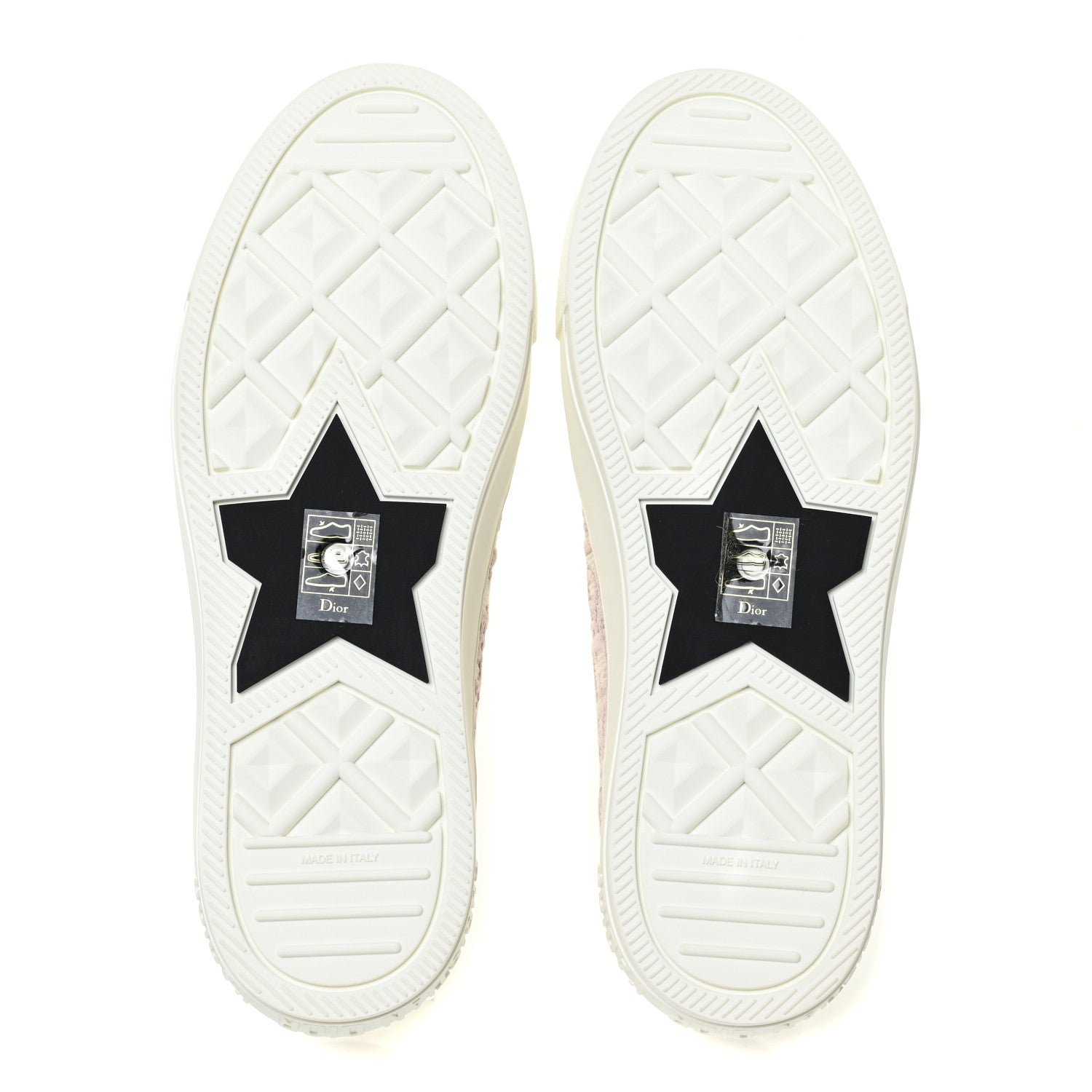 Christian Dior Canvas Oblique Walk'N'Dior Low Top Sneakers 39 Powder Nude 6 of 9
