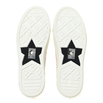 Christian Dior Canvas Oblique Walk'N'Dior Low Top Sneakers 39 Powder Nude 6 of 9