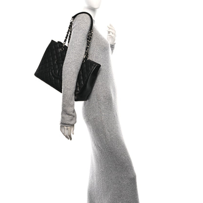 Chanel Caviar Quilted Grand Shopping Tote GST Black 2 of 10