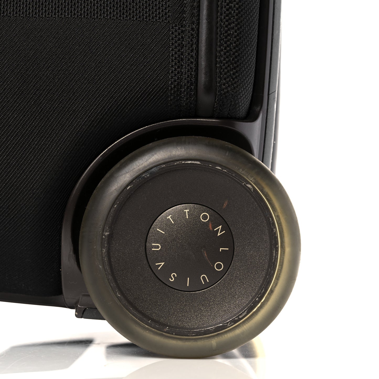 Damier Geant Conquerant 65 Rolling Luggage Black