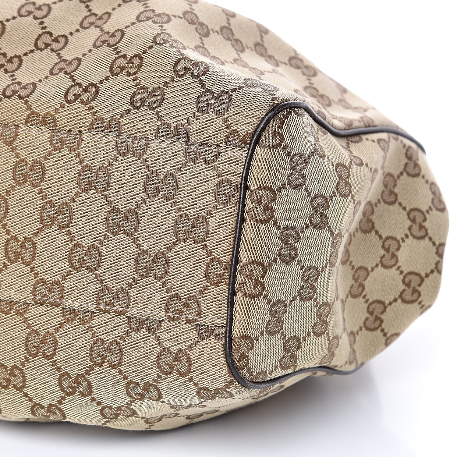 Gucci Monogram Medium Sukey Tote Dark Brown 9 of 10