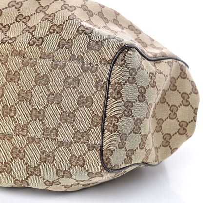 Gucci Monogram Medium Sukey Tote Dark Brown 9 of 10
