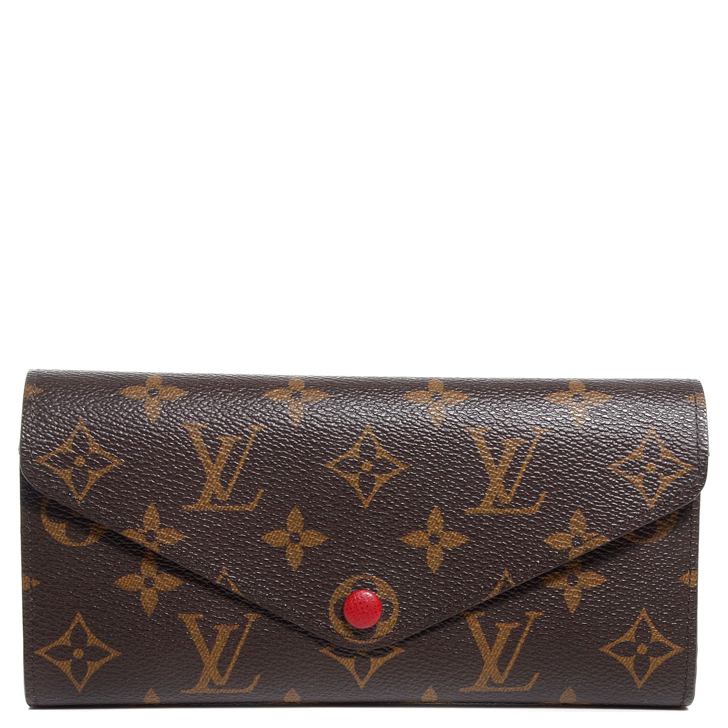Monogram Josephine Wallet Red