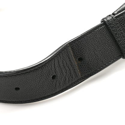 Saint Laurent Grain De Poudre Monogram Belt Bag Black 12 of 13