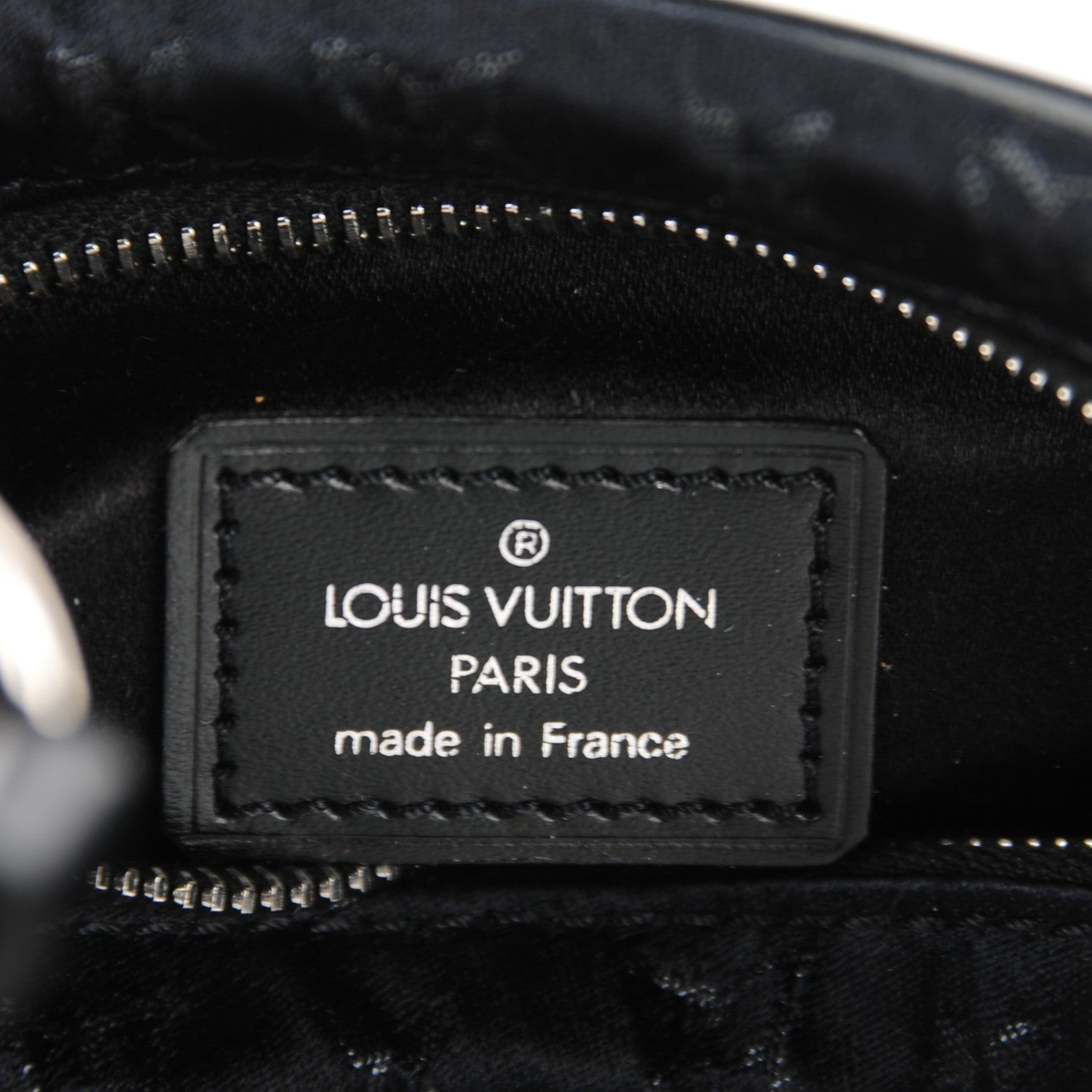 Louis Vuitton Satin Monogram Little Boulogne Black 5 of 7