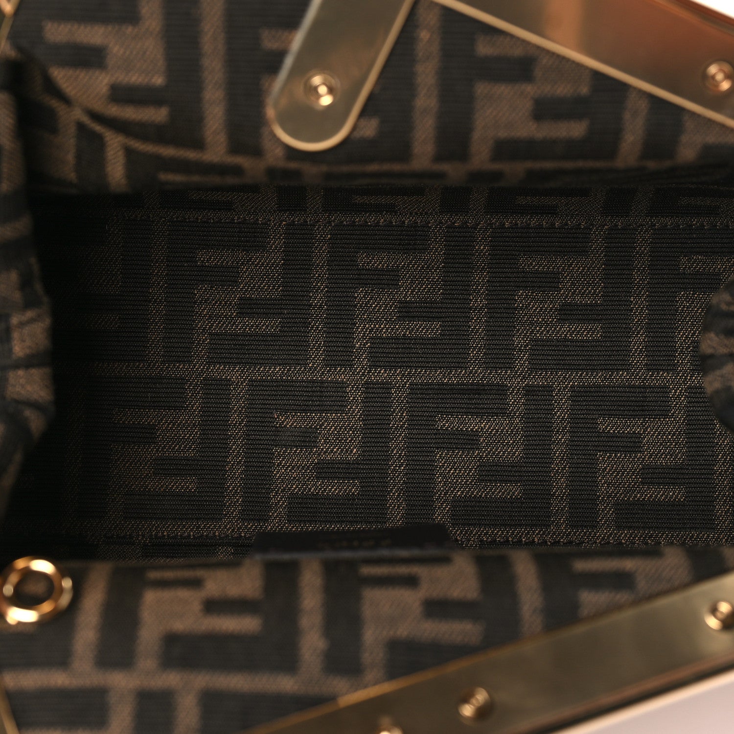 Fendi Shiny Nappa Small Fendi First Poudre 4 of 8