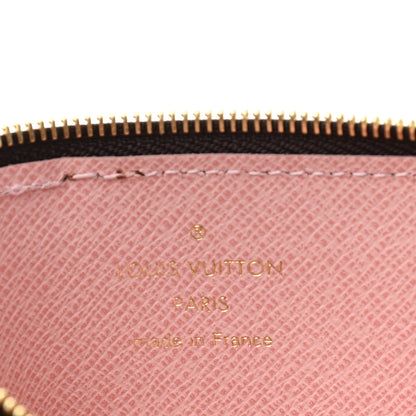 Louis Vuitton Damier Ebene Recto Verso Card Holder Rose Ballerine 6 of 7