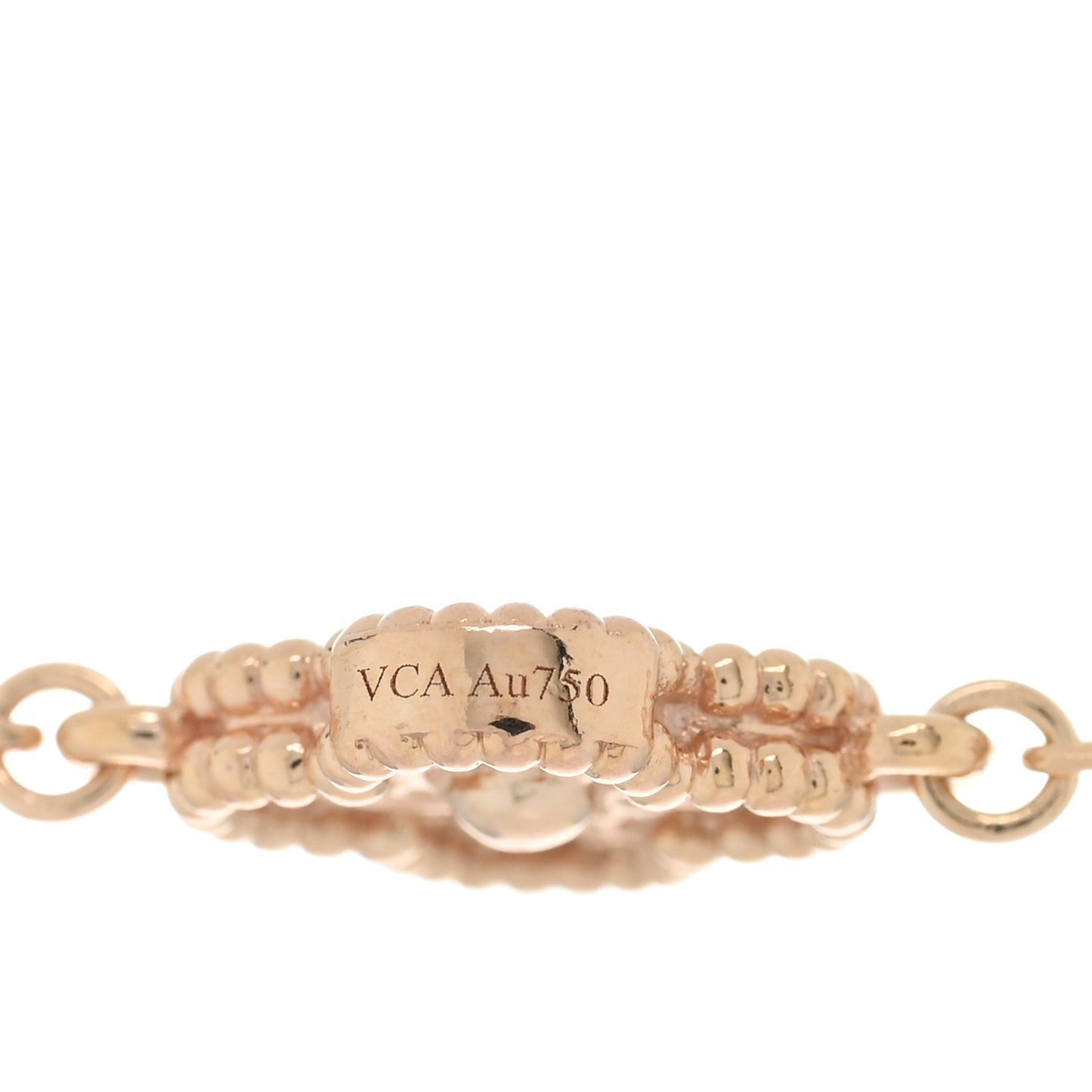 18K Rose Gold 16 Motifs Sweet Alhambra Necklace