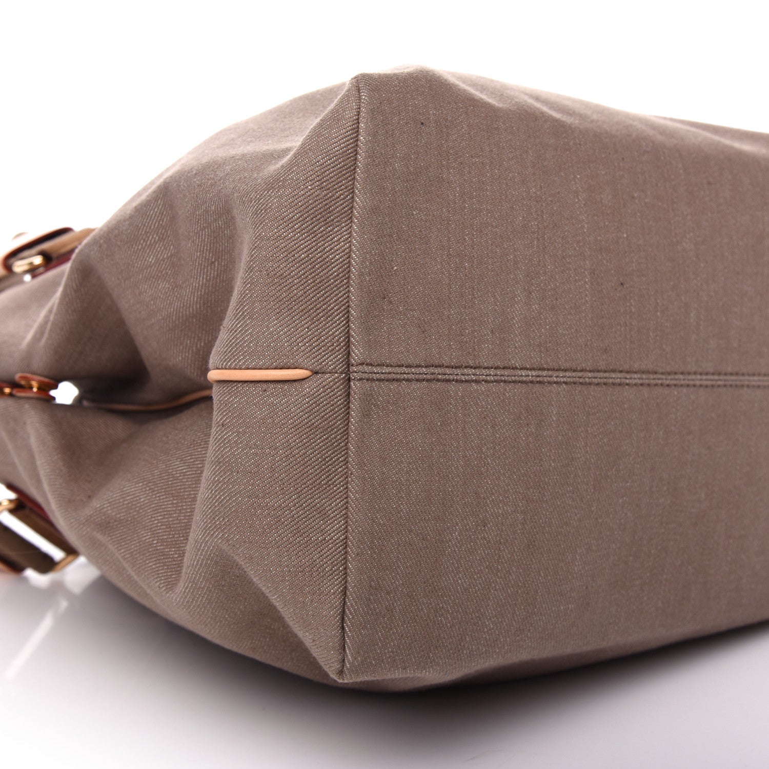 Louis Vuitton Denim Articles de Voyage Cabas Beige 7 of 8