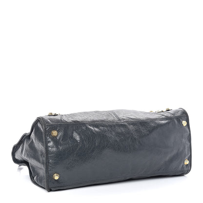 Balenciaga Agneau Giant 12 Gold Hardware Work Anthracite 4 of 14