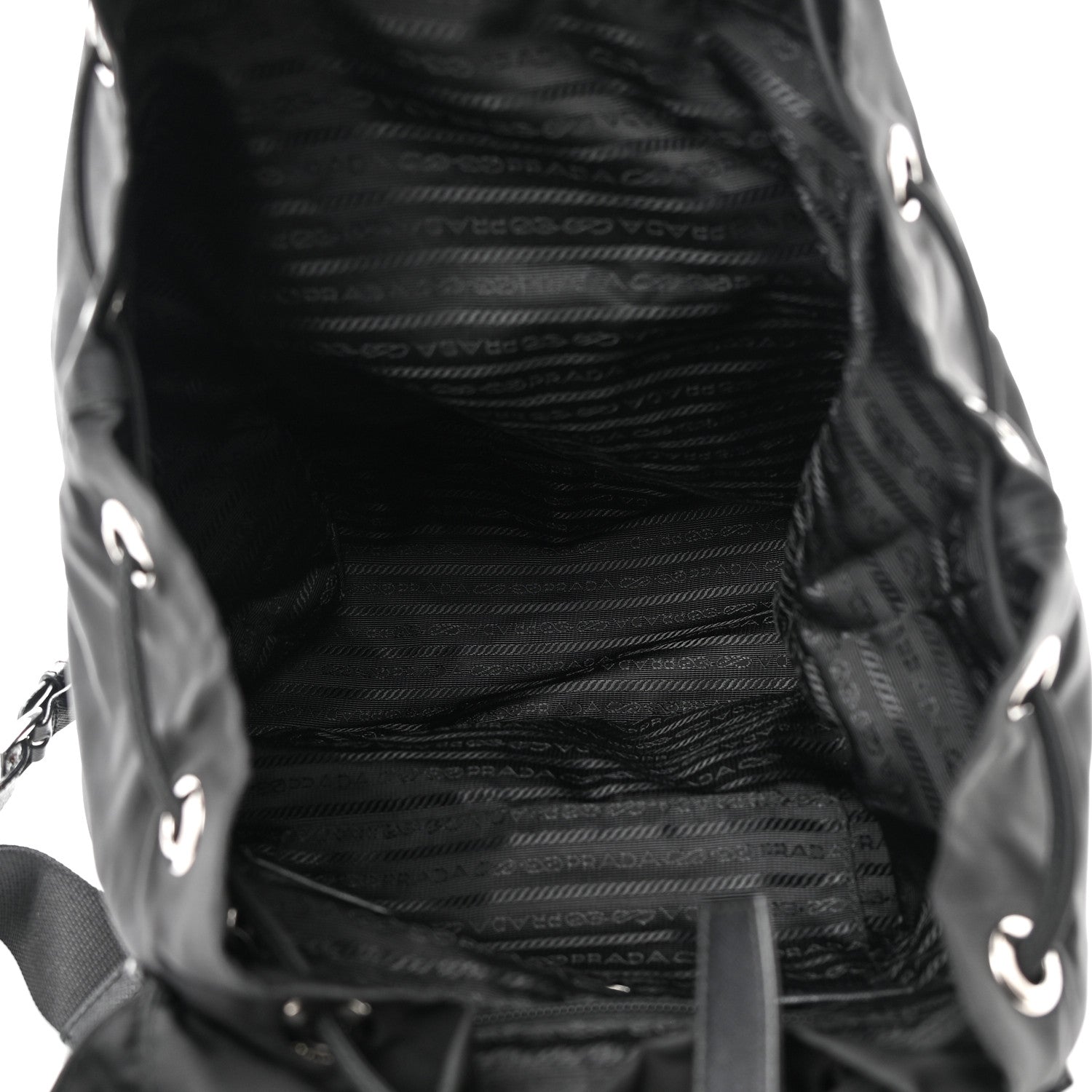 Prada Nylon Vela Large Backpack Black 5 of 22