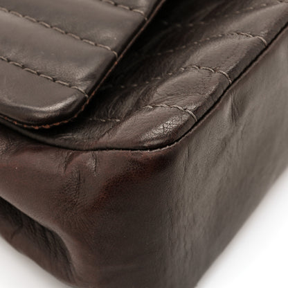 Chanel Lambskin Vertical Quilted Medium Single Flap Brown 11 of 14