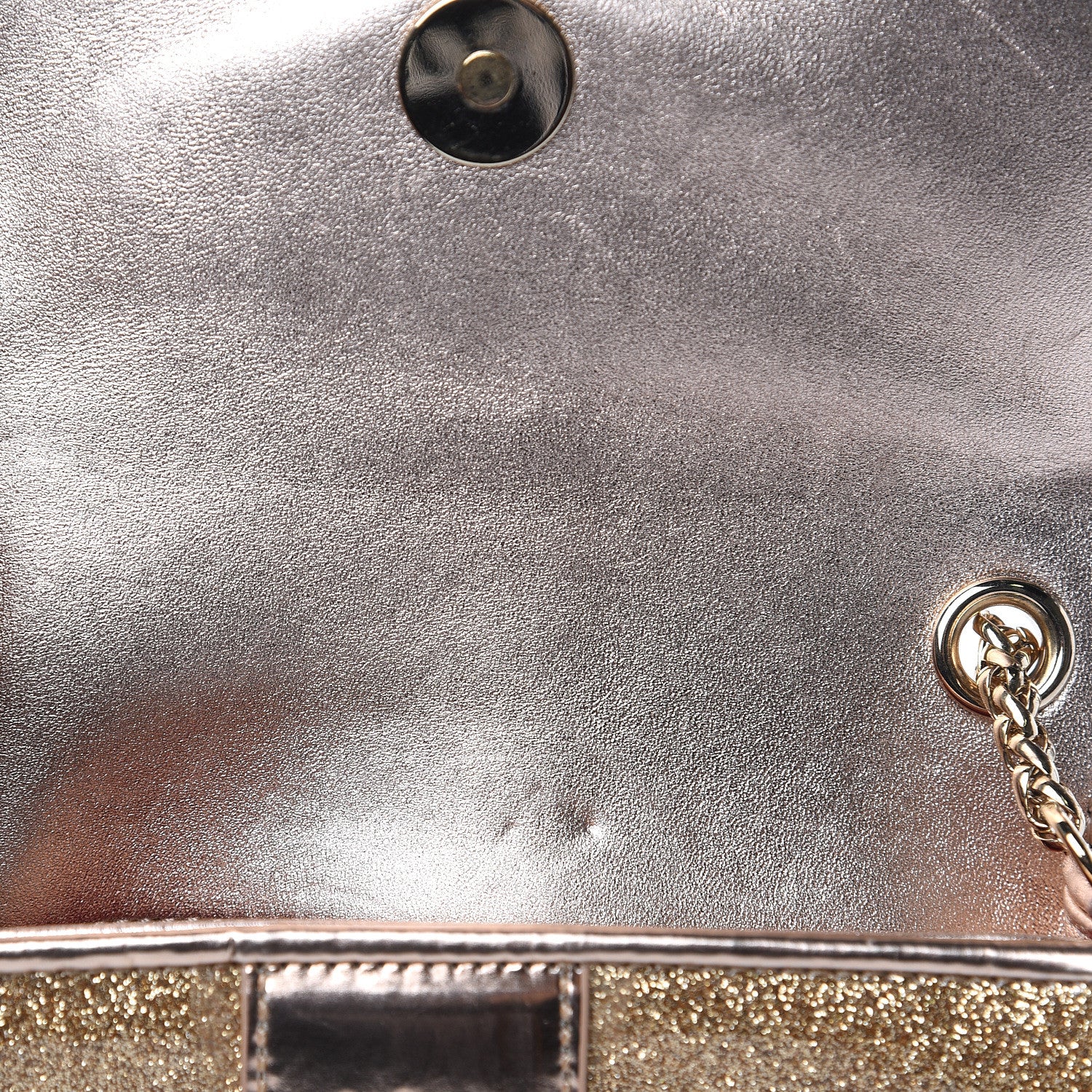 Christian Louboutin Mini Glitter PVC Specchio Sweety Charity Crossbody Bag Nude 11 of 12