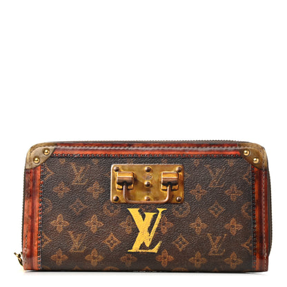 Louis Vuitton Transformed Monogram Time Trunk Zippy Wallet 1 of 7