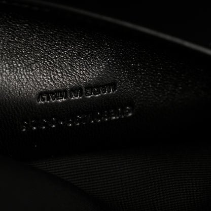 Saint Laurent Lambskin Chevron Quilted Medium Loulou Black 8 of 14