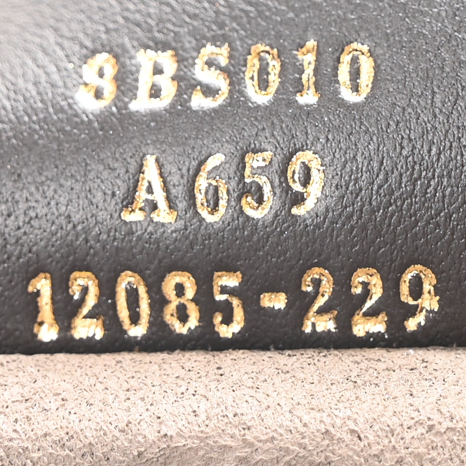 Fendi Vitello Liberty F is Fendi Bi-Color FF 1974 Embossed Mini Mon Tresor Bucket Bag Maya Black 7 of 10