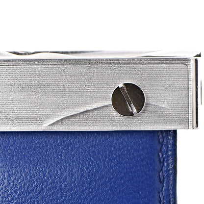Hermes Tadelakt Constance 18 Bleu Electrique 18 of 23