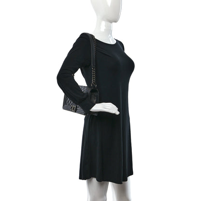 Chanel Caviar Quilted Medium Boy Flap So Black 2 of 9