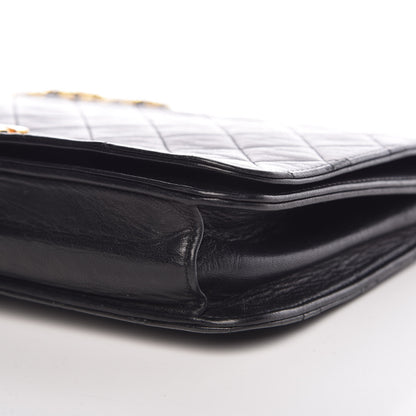 Chanel Lambskin Quilted Small Single Flap Black 12 of 13