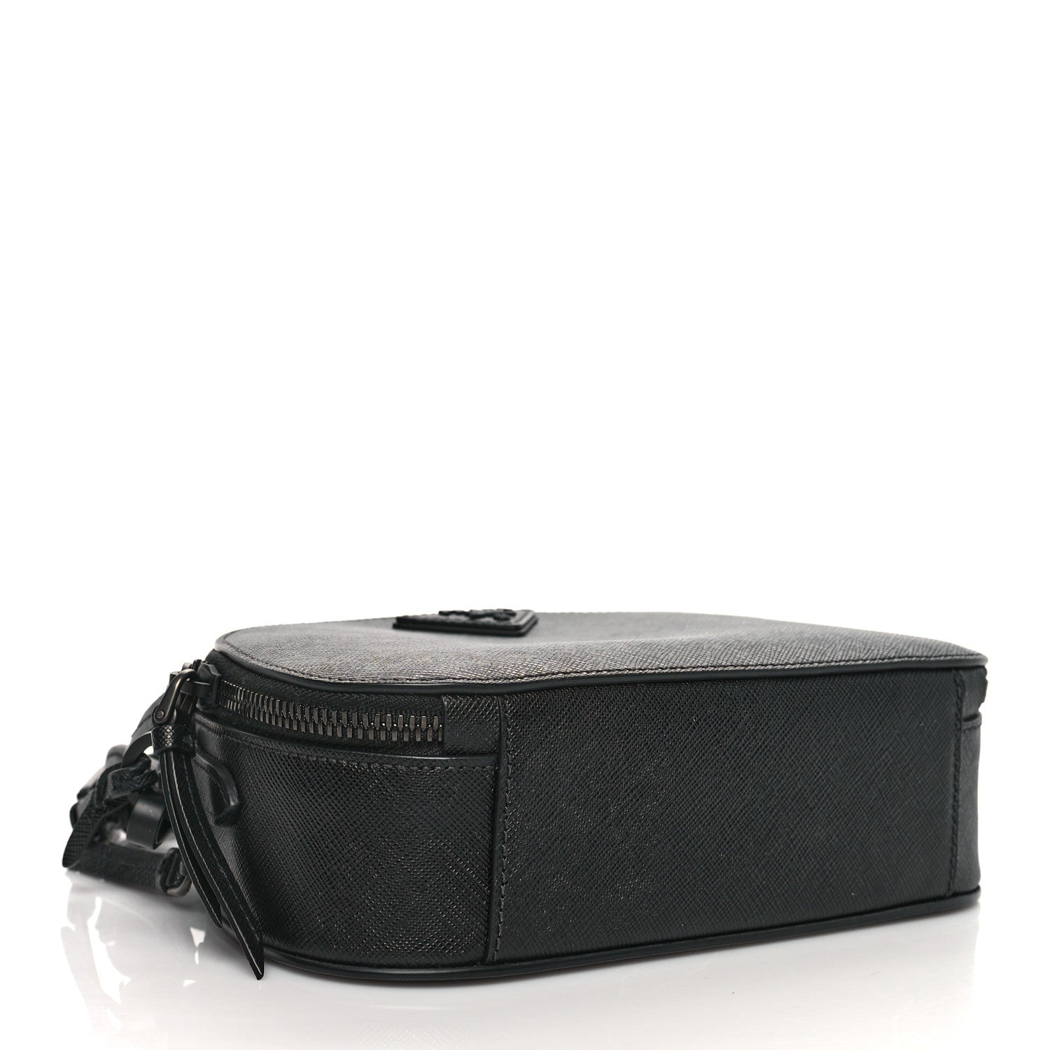 Prada Saffiano Lux Odette Crossbody Black 4 of 10