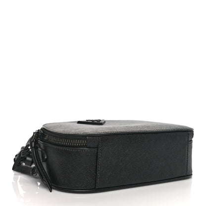 Prada Saffiano Lux Odette Crossbody Black 4 of 10