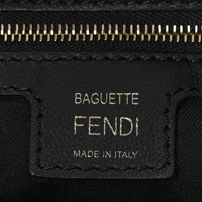 Fendi Nappa FF 1974 Embossed Baguette Black 6 of 8