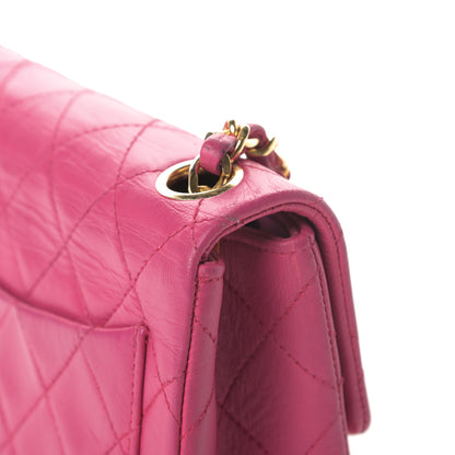 Chanel Lambskin Quilted Mini Square Flap Pink 16 of 16