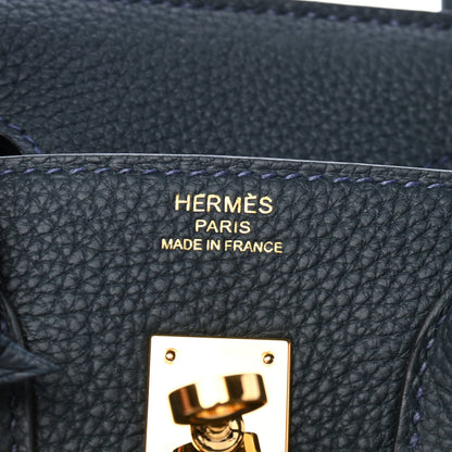 Hermes Togo Birkin 25 Vert Rousseau 6 of 8