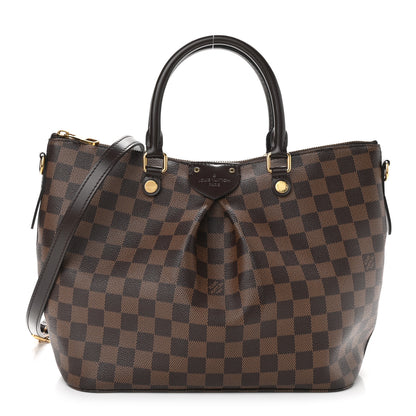 Louis Vuitton Damier Ebene Siena MM 1 of 13