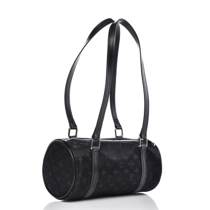 Louis Vuitton Satin Monogram Mini Papillon Black 3 of 6