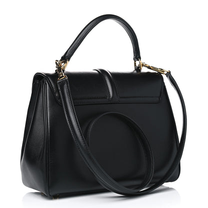 Celine Satinated Calfskin Small 16 Top Handle Bag Black 2 of 11